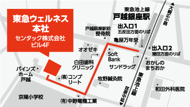 本社　地図